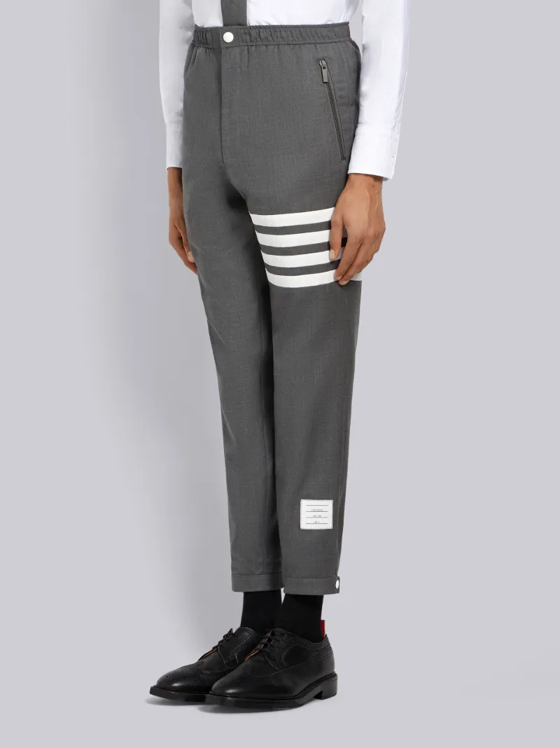 Elastic Track Trouser | Thom Browne Official