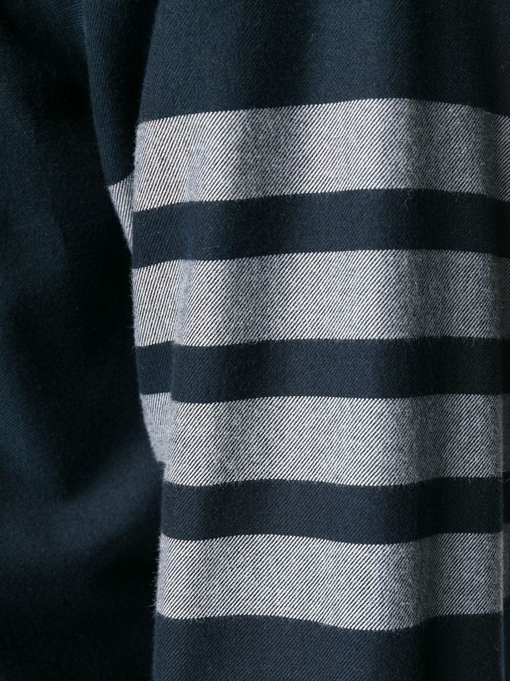 Thom Browne 4-bar Solid Rwb Stripe Shirt - Farfetch