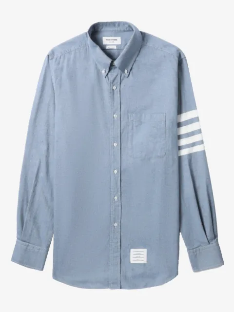 Thom Browne Flanell-Hemd mit Streifen