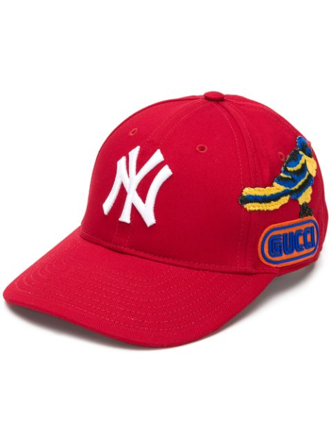 red NY Yankees baseball cap with Delivery - Farfetch