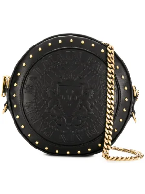 Balmain Purses Handbags Online 2018 Farfetch Balmain Logo Embossed Crossbody Bag