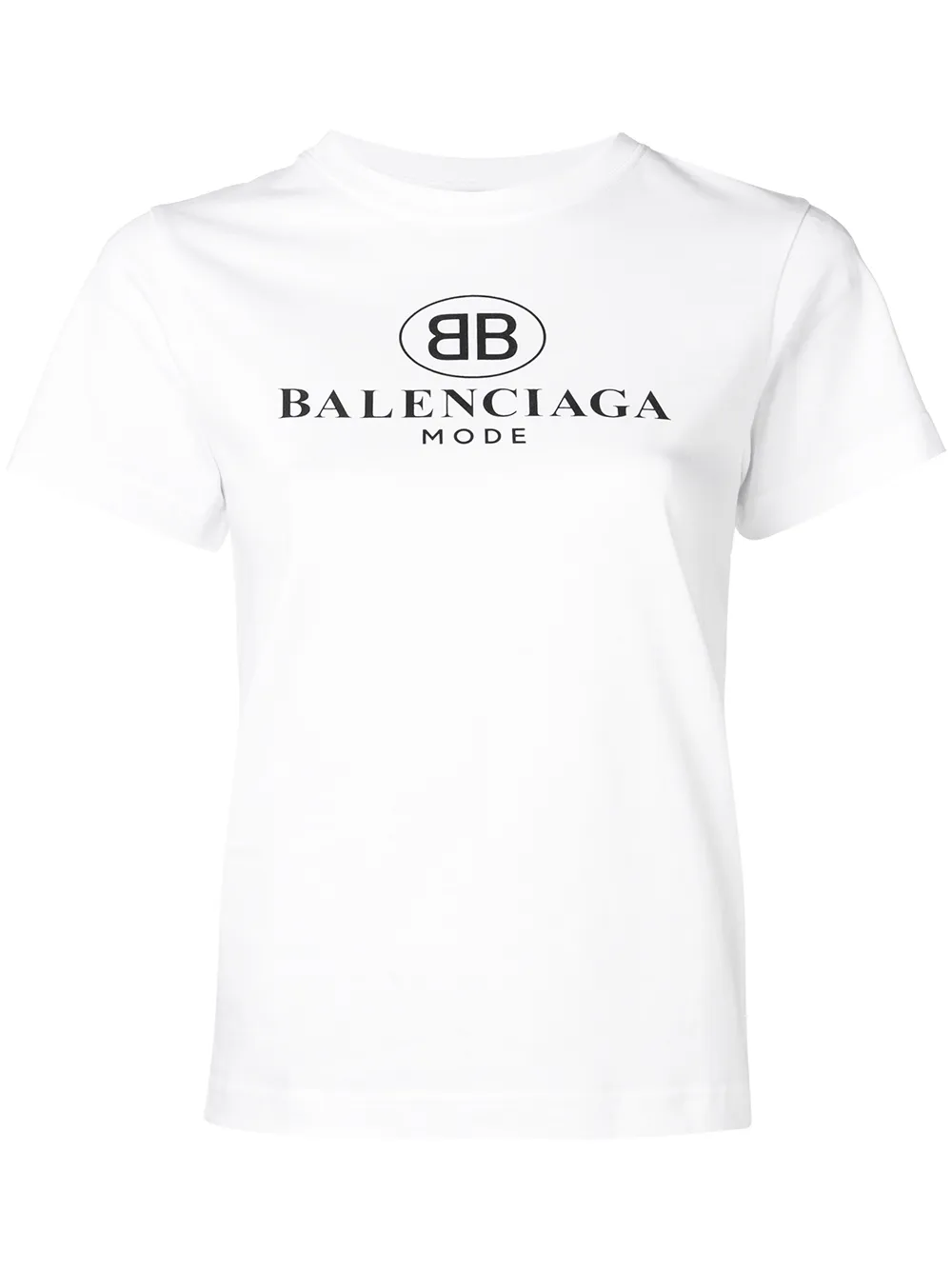 Balenciaga Mode T-shirt Wit
