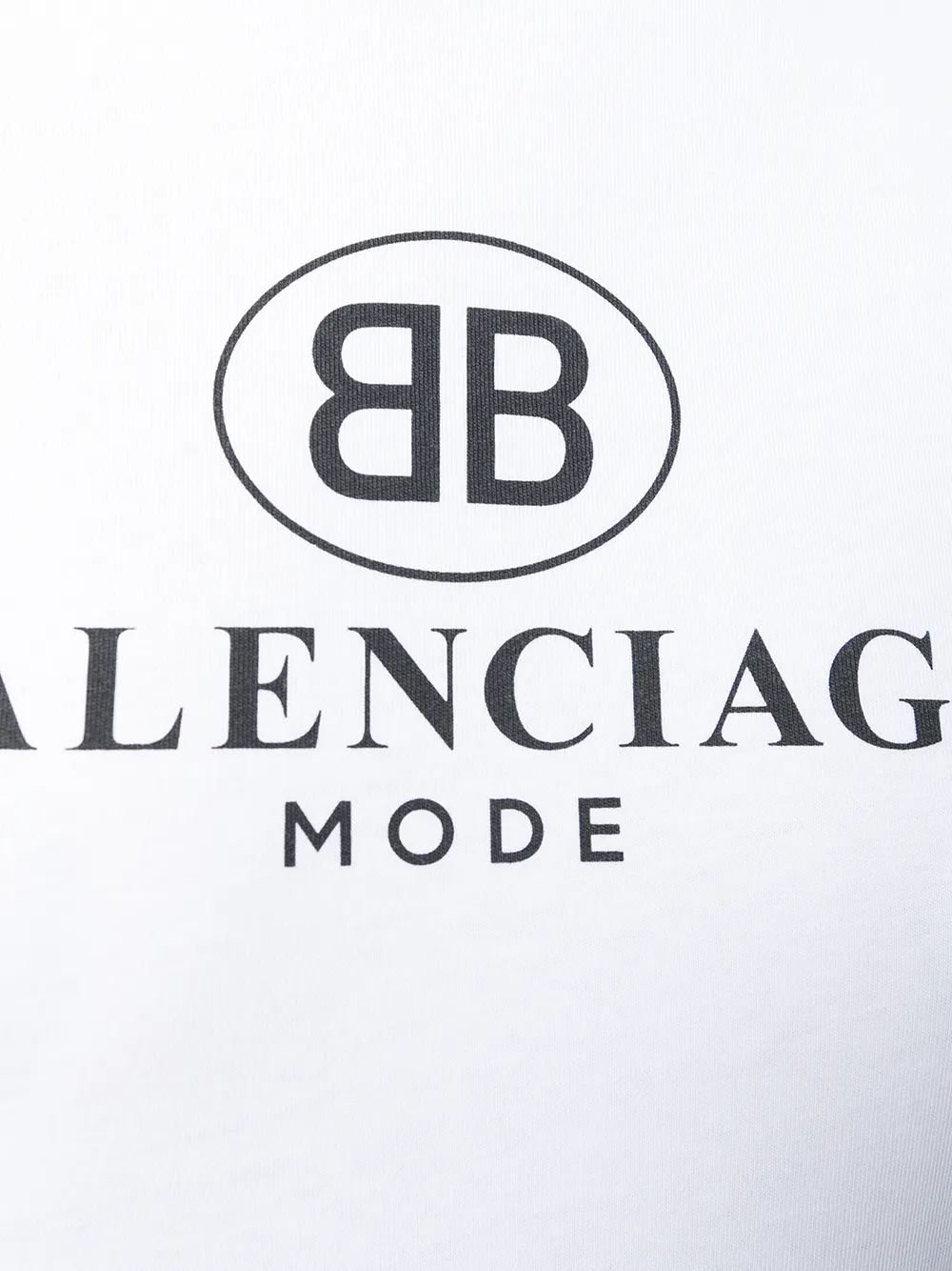 Balenciaga Mode T-shirt Wit