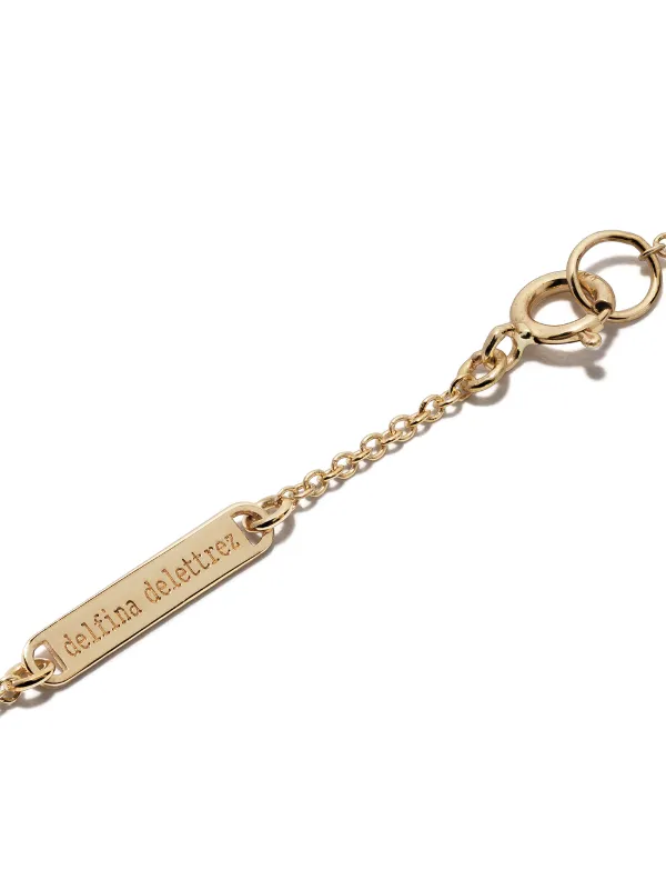 Delfina Delettrez 18kt Yellow And White Two In One Diamond