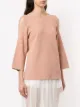 Stella McCartney cold-shoulder knitted top