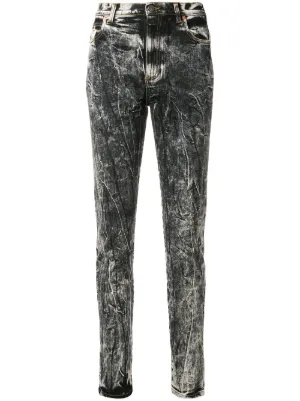 gucci acid wash jeans