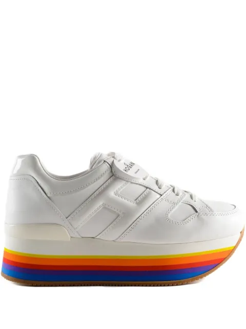 Hogan rainbow-sole sneakers