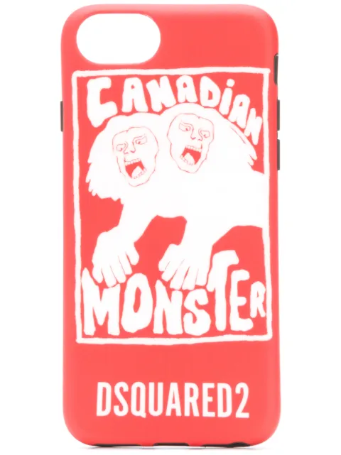 DSQUARED2 coque d'iPhone 8 Canadian Monster