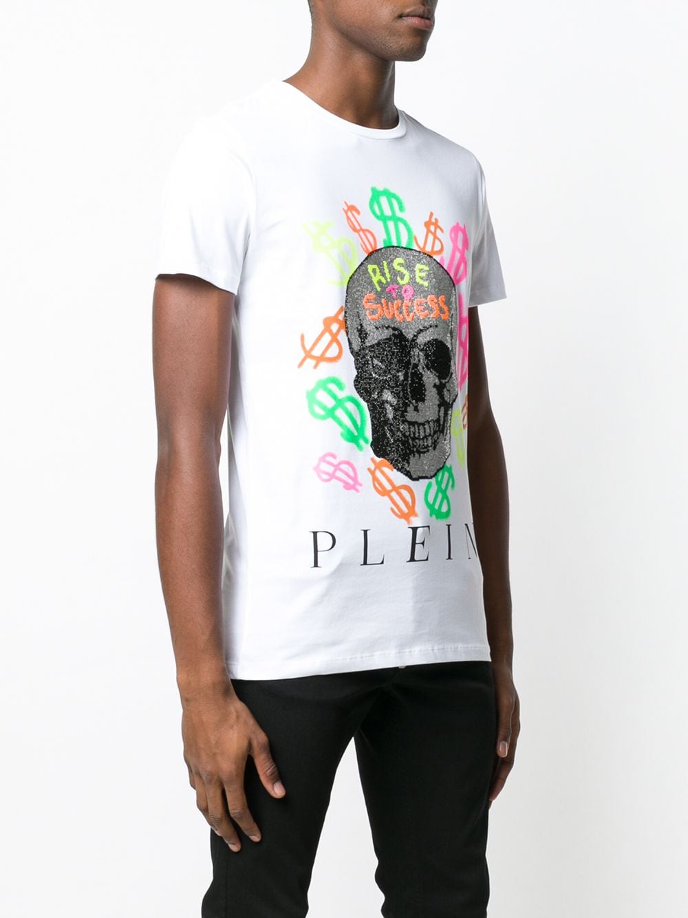 Philipp Plein Skull Grafitti T-shirt - Farfetch