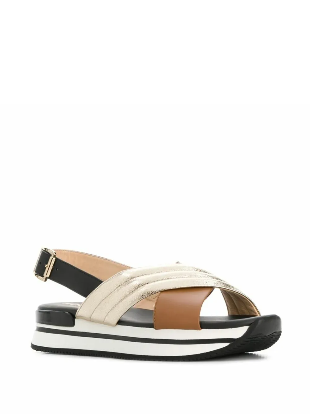 Hogan slingback sandalen Beige