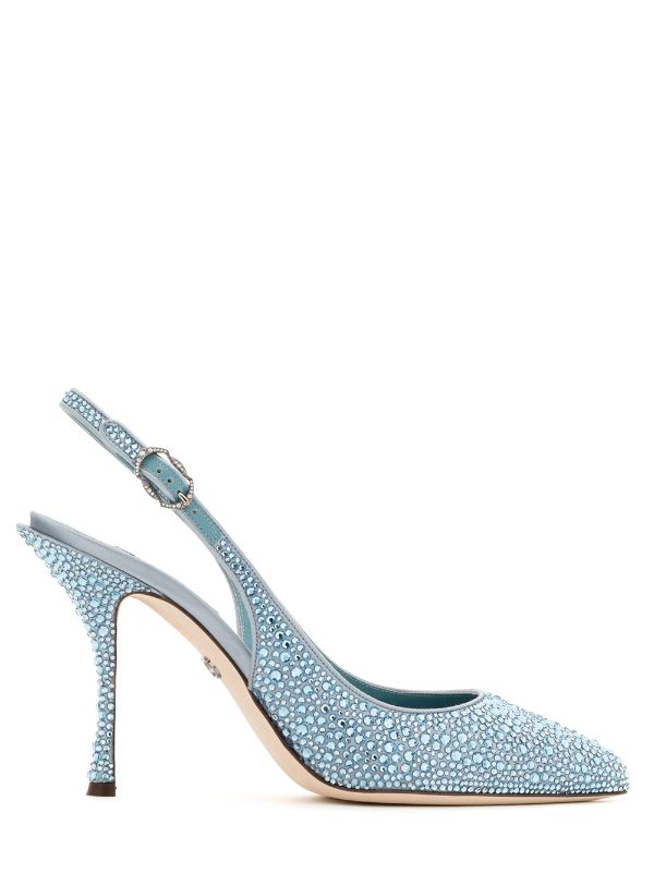 crystal dolce and gabbana heels