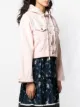 GANNI Jeansjacke mit Kapuze
