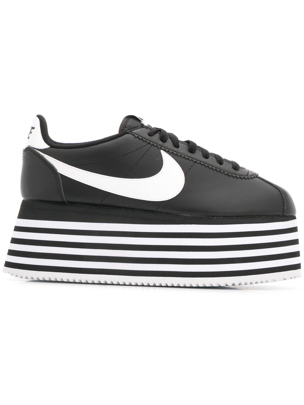 nike platform sneakers comme des garcons