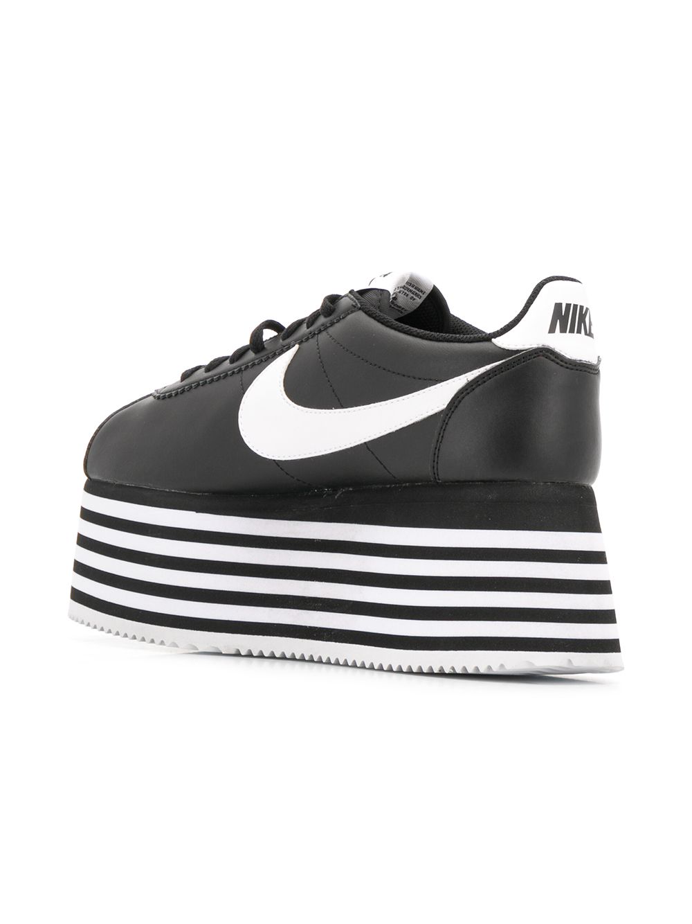 nike platform sneakers comme des garcons