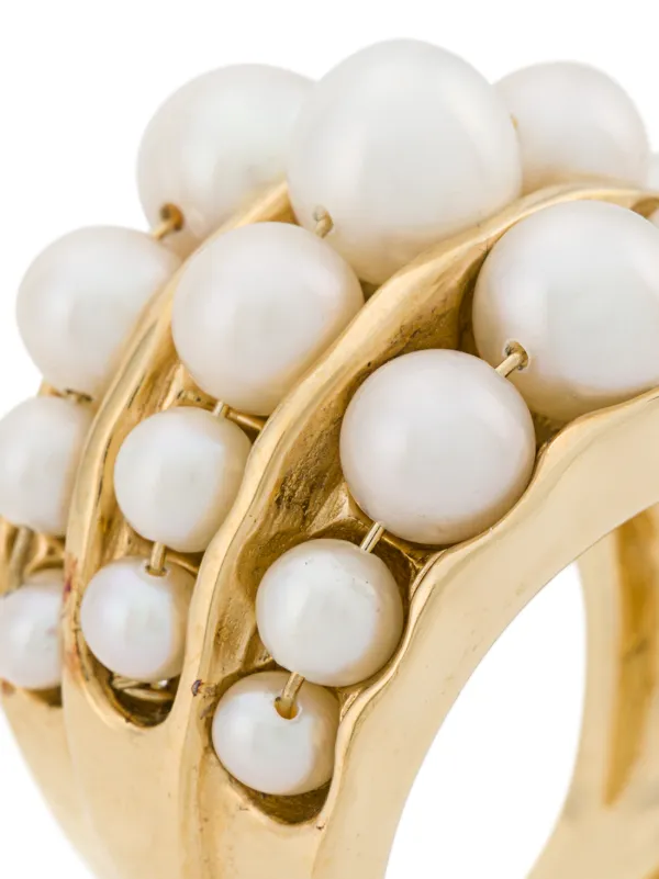 GoossensGraine de Gemmes リング 58号　パール欠けあり Goossens Graine de Gemmes リング 通販 - FARFETCH