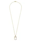 Goossens Stones crystal necklace - Gold