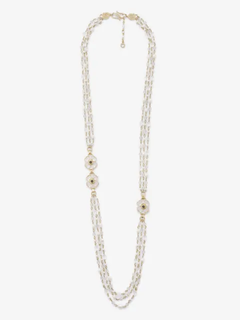 Goossens collar Trefle largo con diseño triple