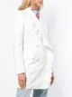 MSGM ruffled long blazer