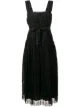 Image 1 of Bottega Veneta striped tie waist dress