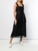 Image 2 of Bottega Veneta striped tie waist dress