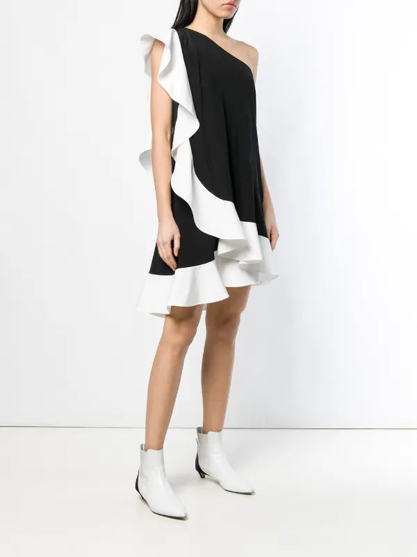 givenchy one shoulder dress