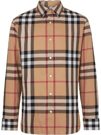 Burberry Haymarket check shirt $390 - Buy Online - Mobile Friendly, Fast  Delivery, Price