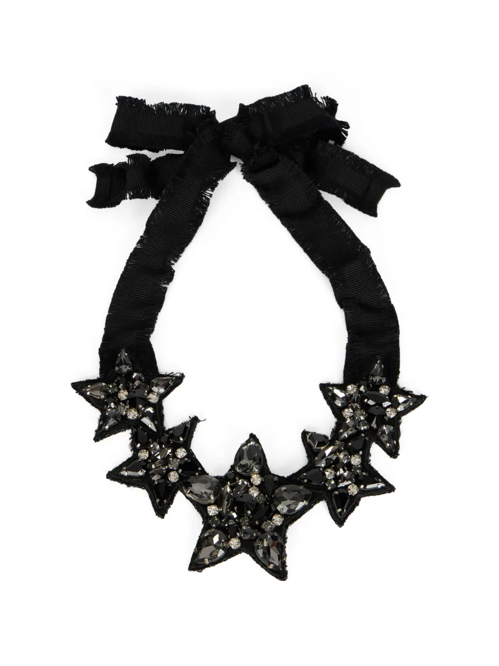 RED(V) Collana a stelle - Nero