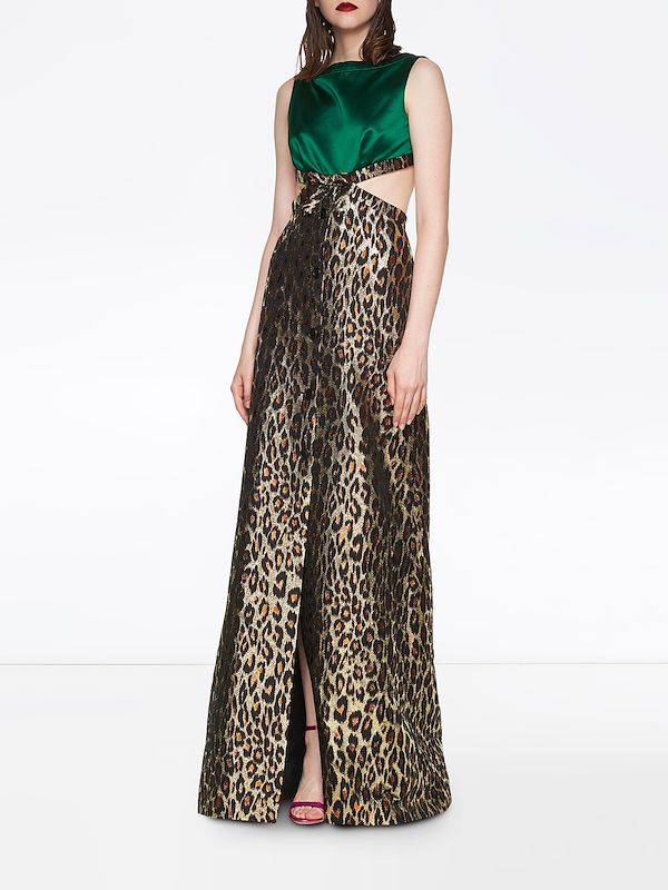 miu miu leopard dress