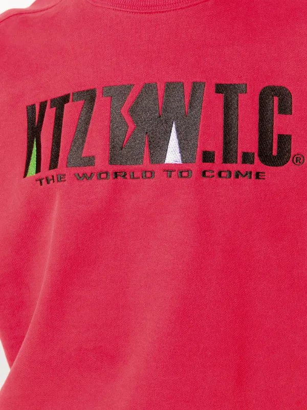 KTZ エンブロイダリー スウェットシャツ | レッド | FARFETCH JP