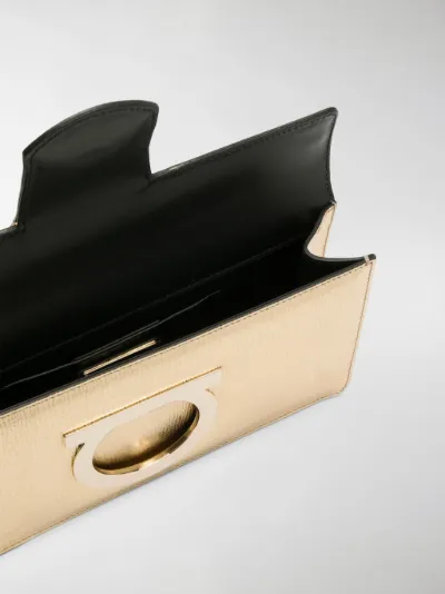 Salvatore Ferragamo Gancini clutch bag 
