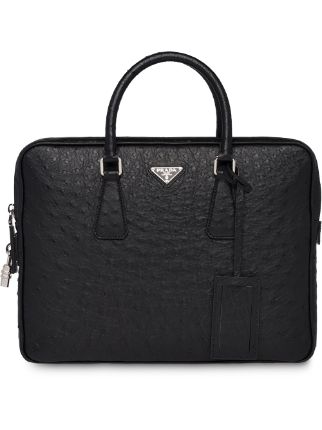 ostrich briefcase