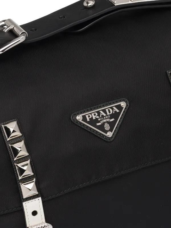 prada studded strap bag