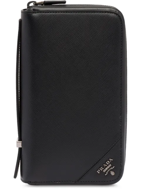 prada saffiano leather document holder