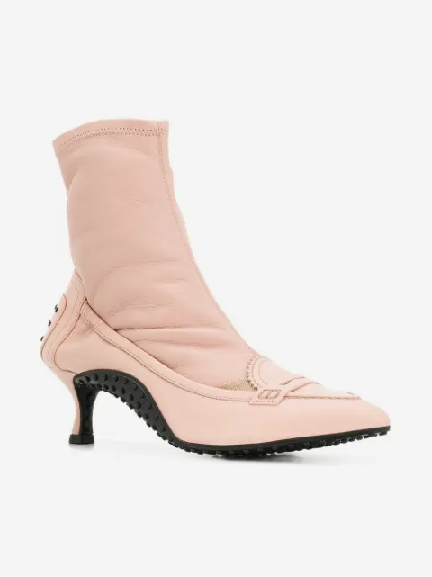 Tod's x Alessandro Dell'Acqua pointed sock boots
