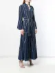 Tory Burch Gestreiftes Hemdkleid