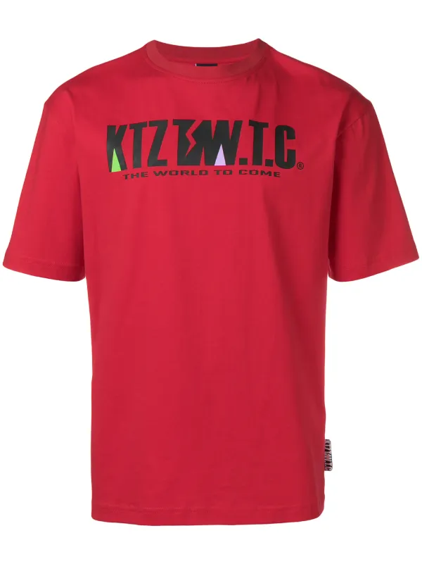 KTZ ロゴ Tシャツ | レッド | FARFETCH JP
