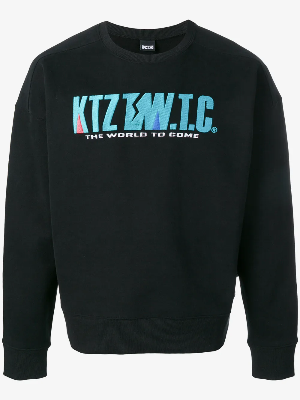 KTZ suéter bordado | negro | Image 1