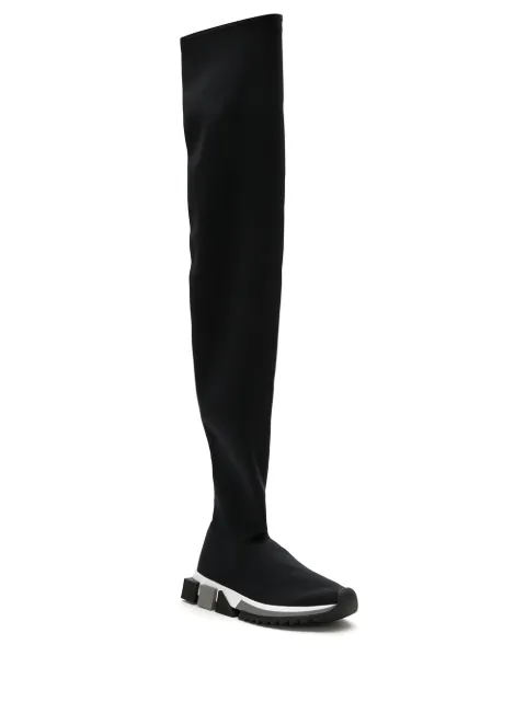 balenciaga knee high sneakers