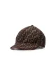 Fendi brown FF logo cotton baseball cap
