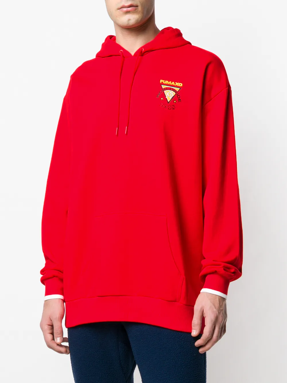  Puma 'x Xo' Kapuzenpullover Mit Logo   Rot 