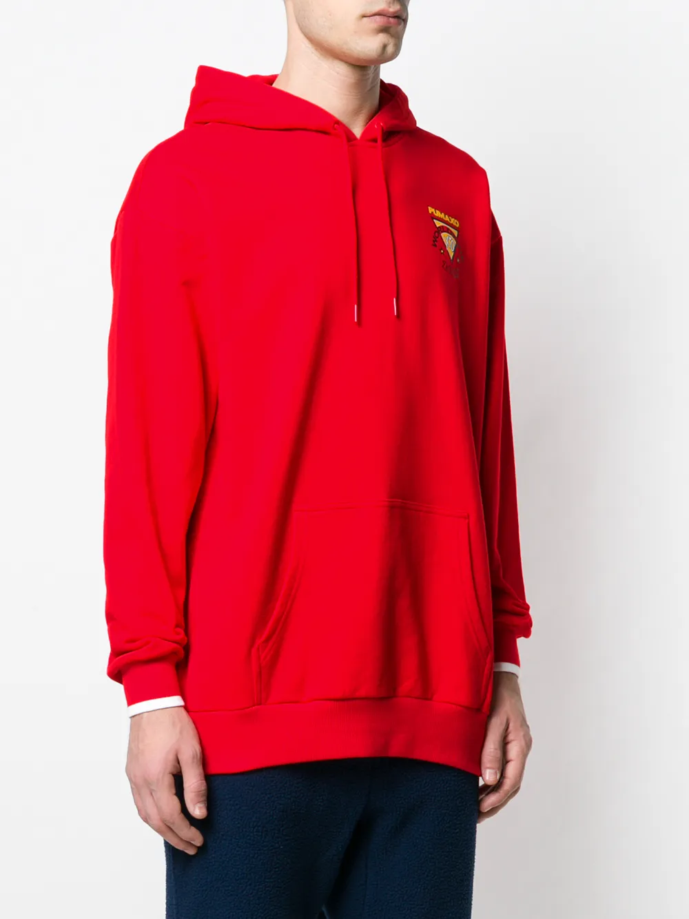 PUMA X XO hoodie met logoprint Rood