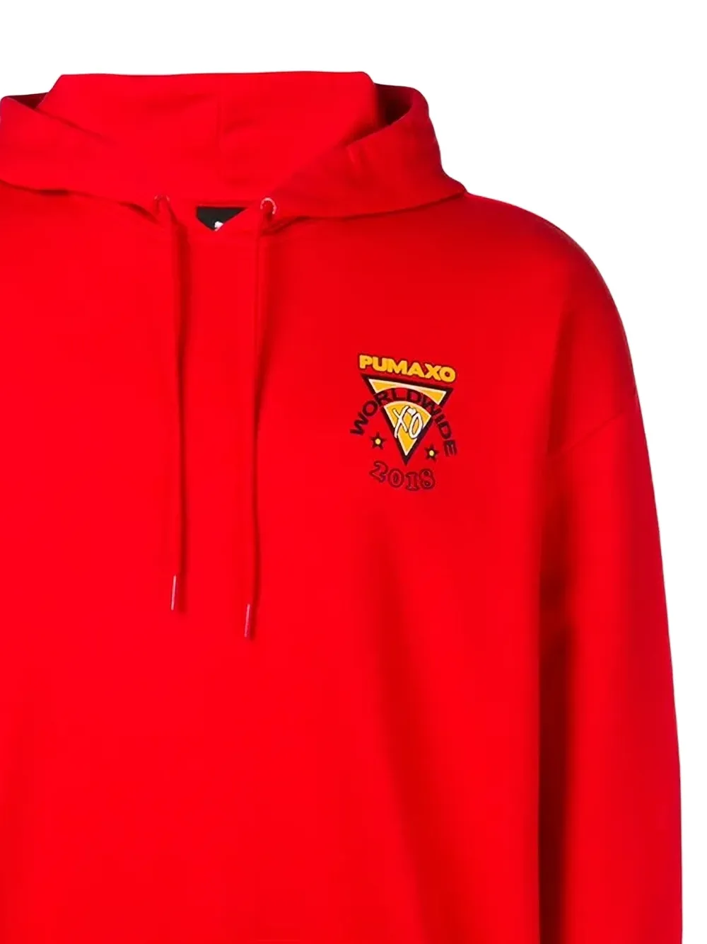  Puma 'x Xo' Kapuzenpullover Mit Logo   Rot 