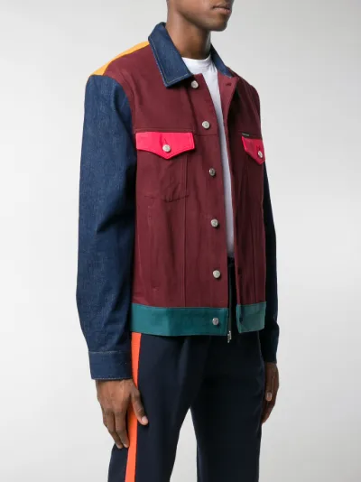 Calvin Klein Jeans panelled denim 