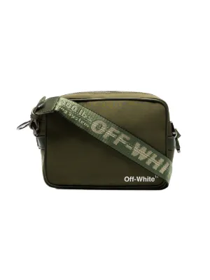Off White Messenger Bags For Men Farfetch Green Strap Cross Body Bag