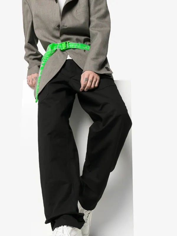 off white neon jumpsuit