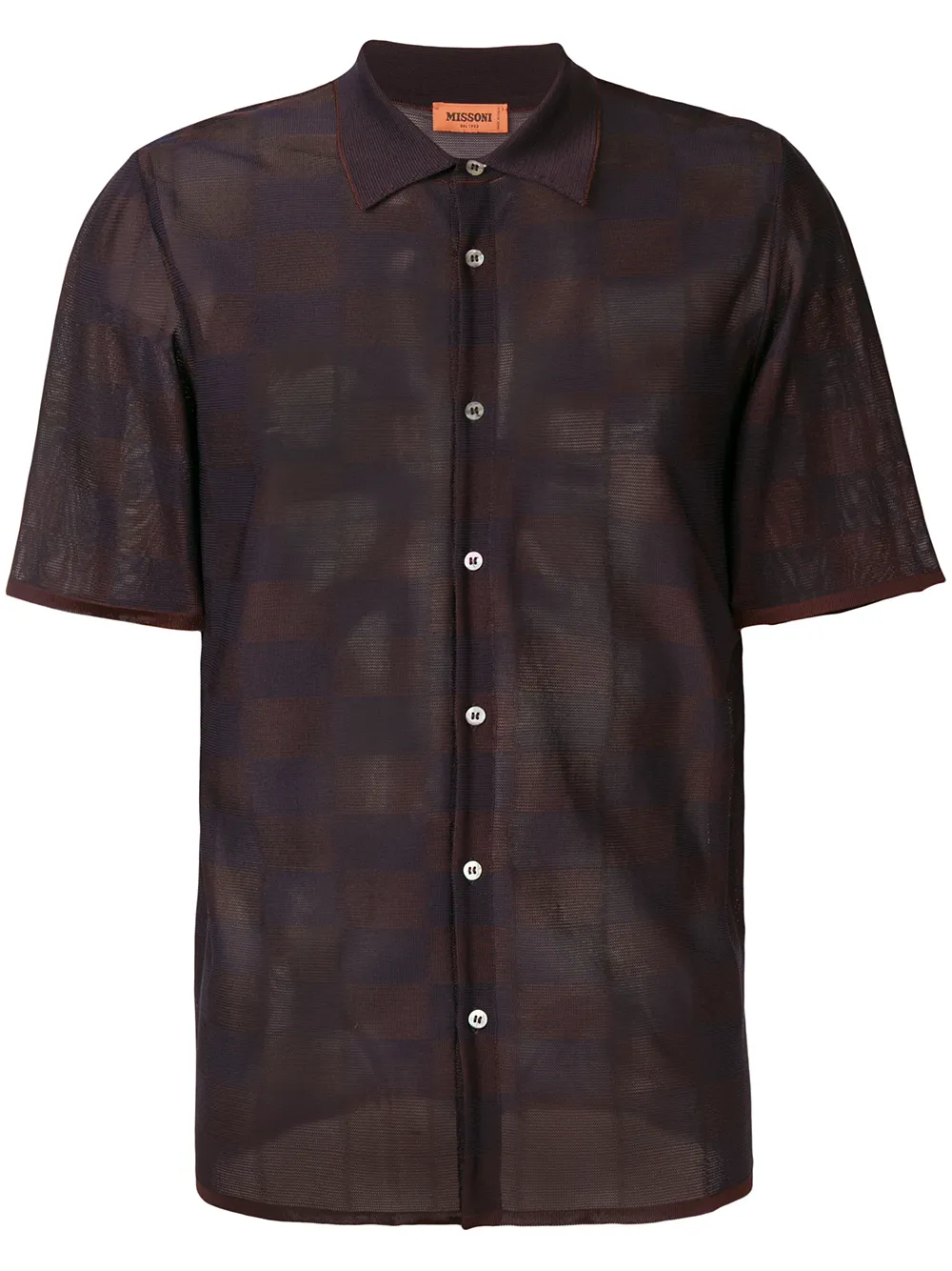 Missoni Tops MISSONI ZWEIFARBIGES HEMD - BLAU