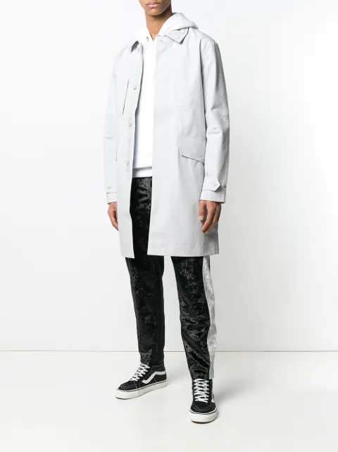 the north face trench coat