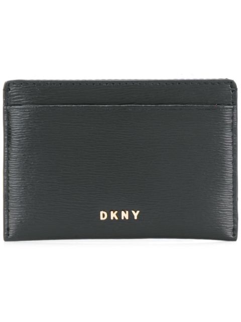 dkny card holder black