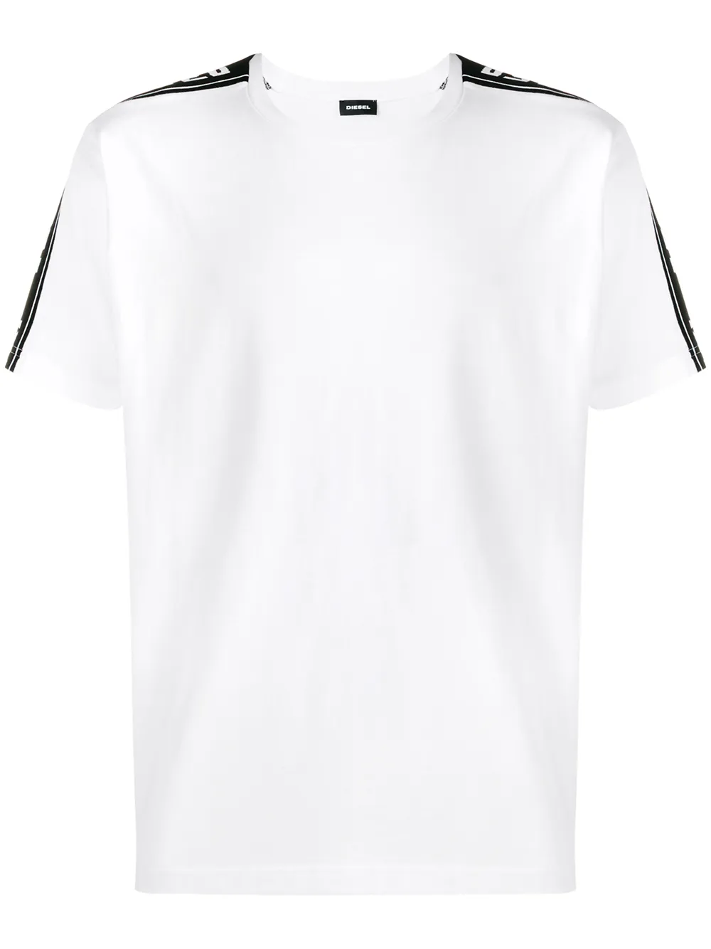 

Diesel playera con rayas laterales - Blanco
