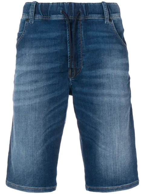 Diesel slim worn-effect shorts